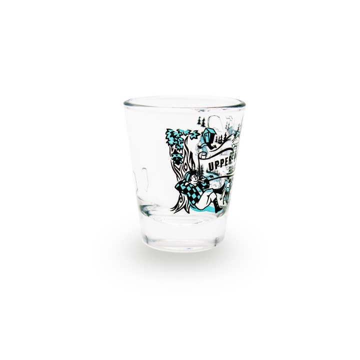 Peninsulas - Wholesale Shot Glass - Upper Peninsula Shot Glass1