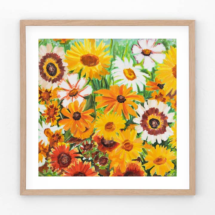 Gult tryck för wholesale av Emily Miquelon Art