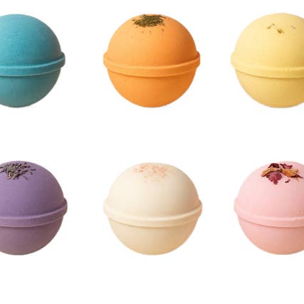 Assorted Seasonal Styles Premium Bath Bombs for wholesale by Swanky Sweet Pea