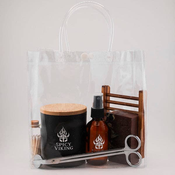 GLOW Lather + Wick - Wholesale Bath & Body Set - Spicy Viking Collection-Limited Edition12