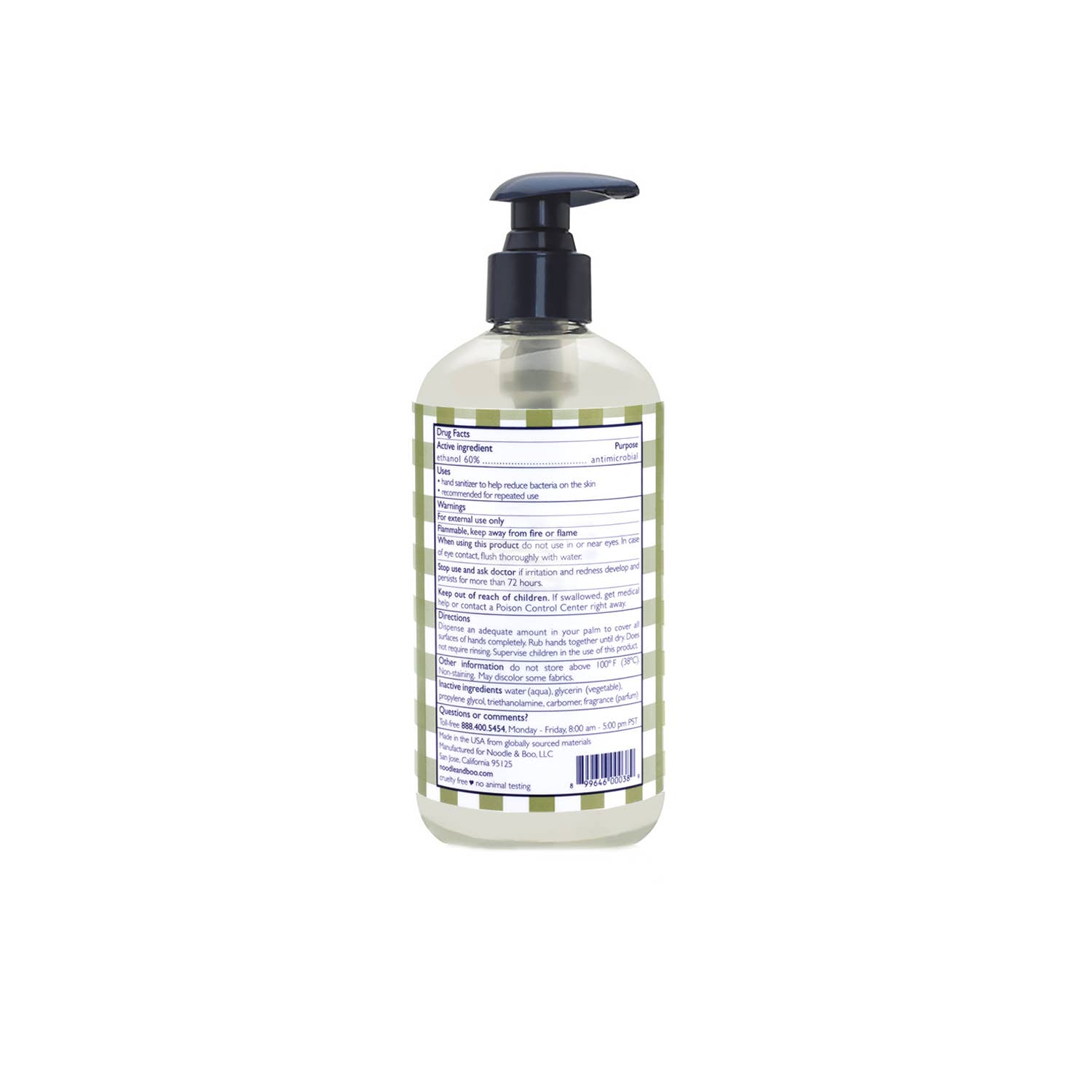 Noodle & Boo, Inc. - Wholesale Hand Sanitizer - Instant Hand Sanitizer, Crème Douce, 12 oz2