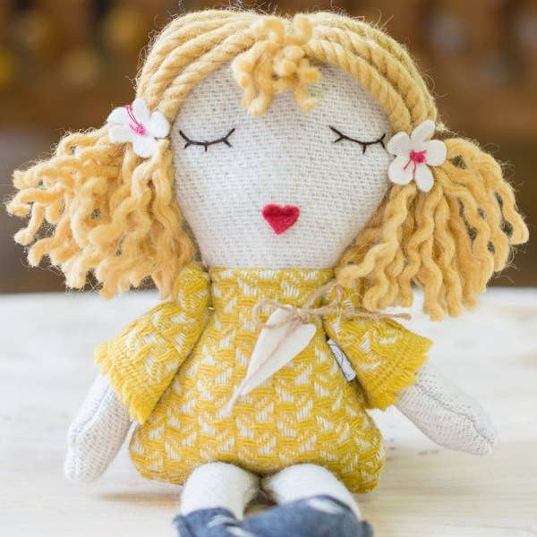 Chicoração - Vente Poupée – enfant - Poupée en laine faite main Dolly - plus de couleurs2