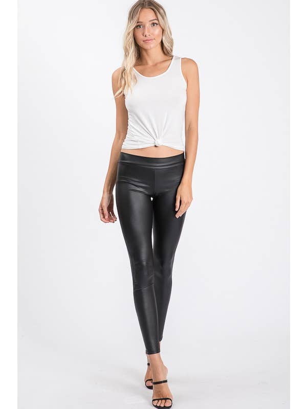 HEIMISH - Wholesale Fashion Leggings - Women's - SP1061-10 FAUX LEATHER SLIM FIT LEGGINGS9