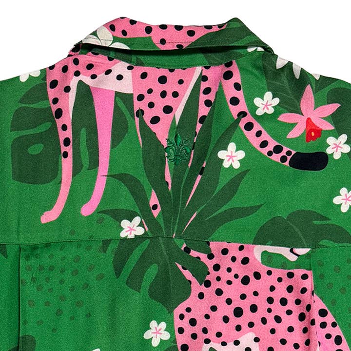 Virgoan Wish LLC - Wholesale Button Down Shirt - Men's - Leppard | Men's Short-Sleeved Shirt | Available in Europe3