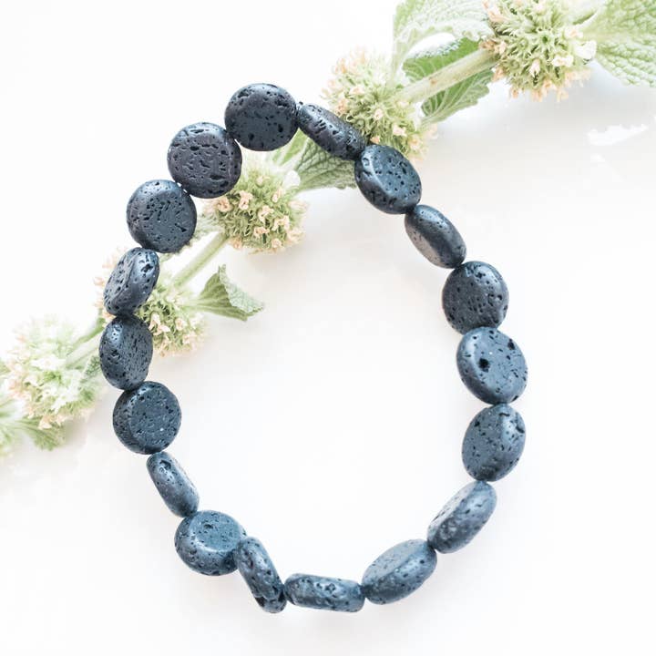 Lava Stone Bracelet for wholesale by BellaChel Jeweler