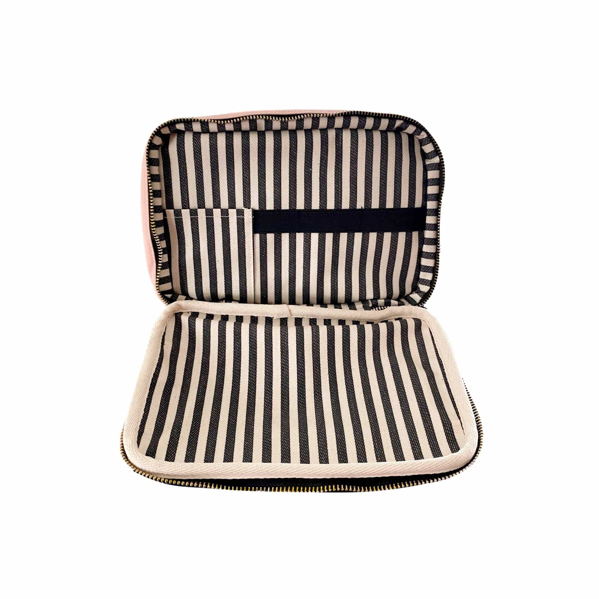 Bag-All - Wholesale Toiletry Bag - Women's - Double-Sided Makeup Case, Pink/Blush5