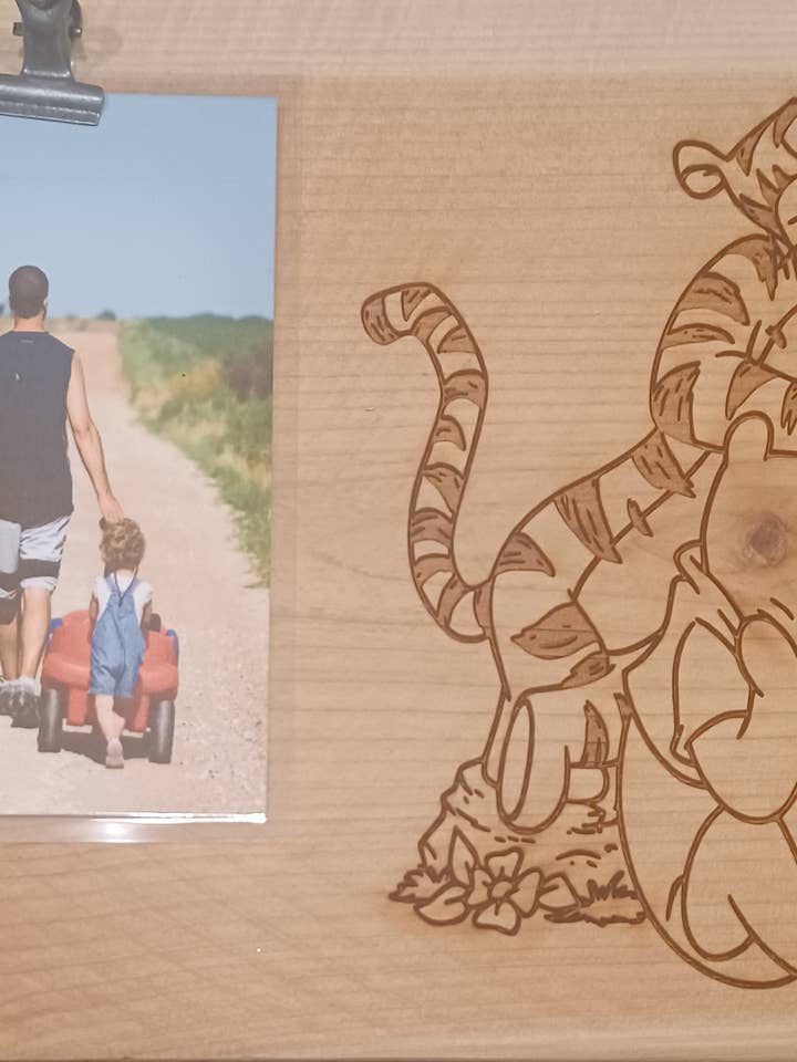 Tiger Pooh Photo Frame for wholesale by Thoughtful Creations