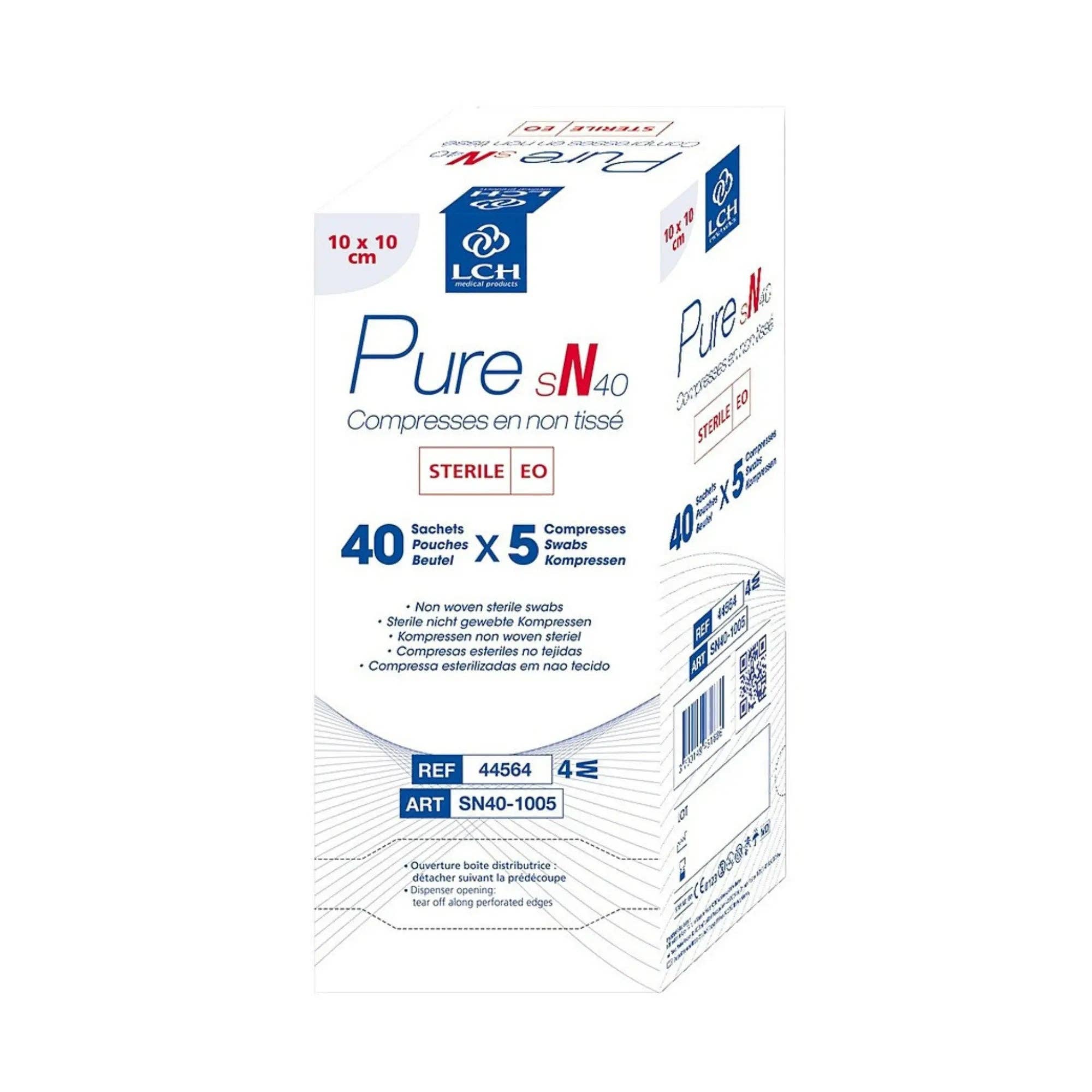 My Podologie - Wholesale Cotton Pad - Sterile non-woven compress - Pack of 5 compresses - 40g/m2 - LCH3