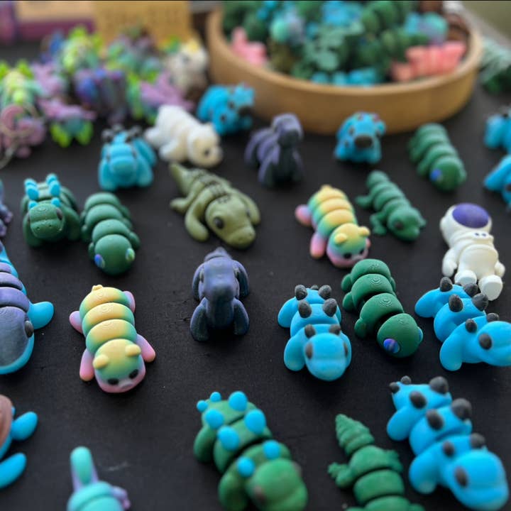 Davenport Lane - Wholesale Fidget Toy - Kids - Articulated 3D print mini animals, Articulated, 3D print2