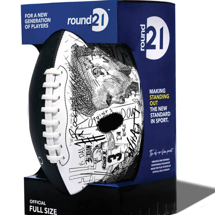 round21 – wholesale Sports ball – Official round21 x NFLPA Football - Odell Beckham, Jr.