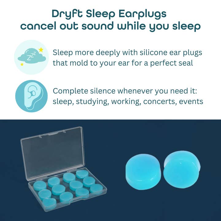 Dryft Sleep LLC - Wholesale Earplugs - Dryft Sleep Ear Plugs (Wellness, Travel, Beauty, Sleep Aid)6