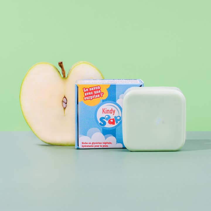 Kindy Mini Green Surprise Soap for Kids for wholesale by Kindy Soap