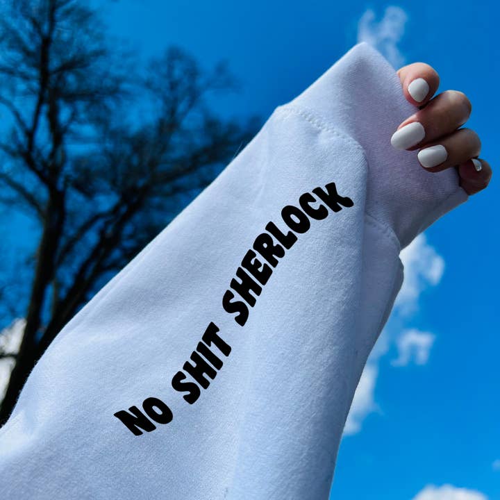 Crew Blanc Je préfère être à la maison pour la vente par Forensic Myles