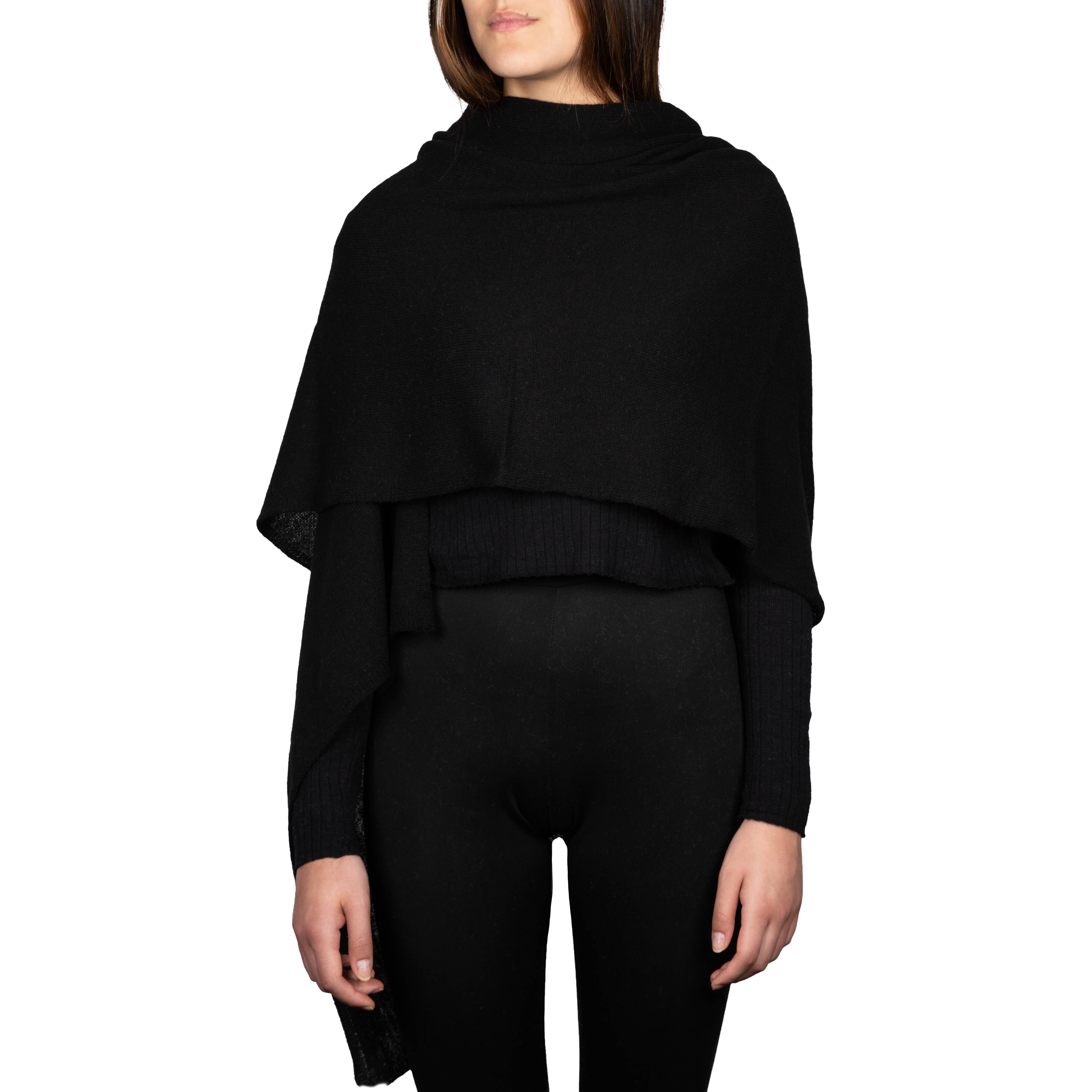 Assia di Brunetti Federica e C. s.a.s. - Vente Châle – femme - Benny Top - Écharpe classique en pur cachemire11