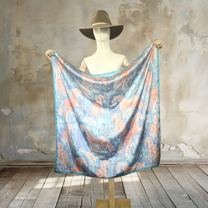 Eliza Singer - Wholesale Scarf - Women's - Palomino Daydreams Wild Rag1