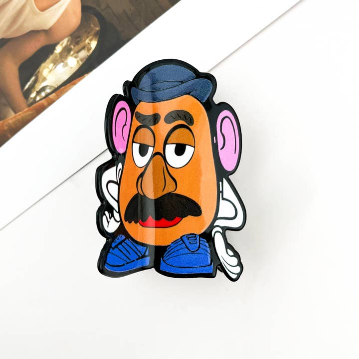 🎨 Cartoon Character Print Claw Clip – Playful & Whimsical for wholesale by mildstyles