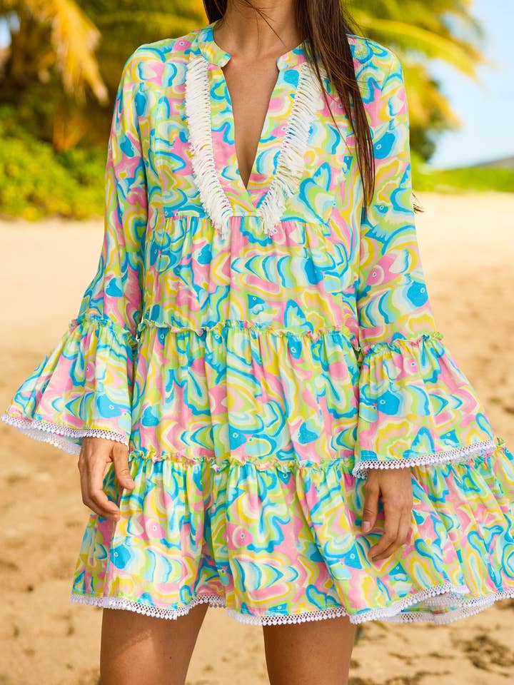 Multi The St. Lucia - Tunic Dress for wholesale on Faire0