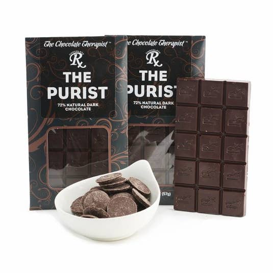 Chocolate Bar - The Purist for wholesale by The Chocolate Therapist