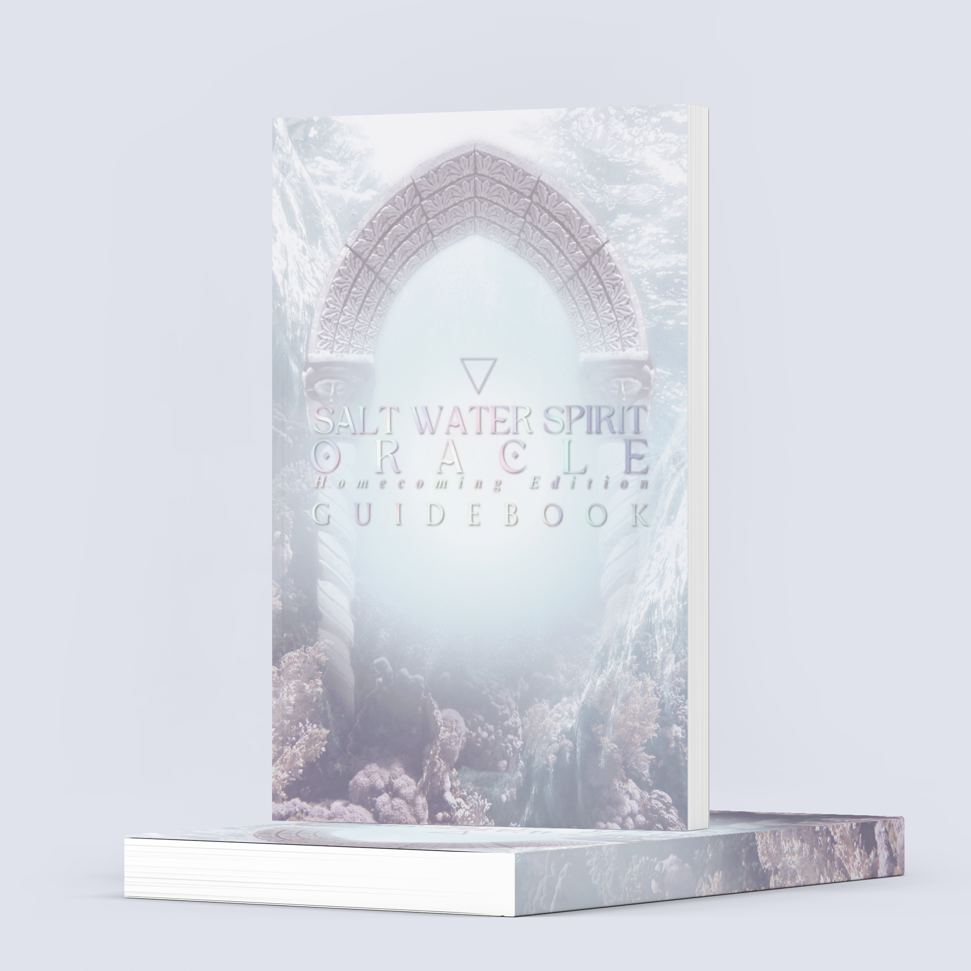 LevietateCo - Vente Cartes de tarot - Oracle Salt Water Spirit | Oracle Océanique | Détails en feuille holographique6