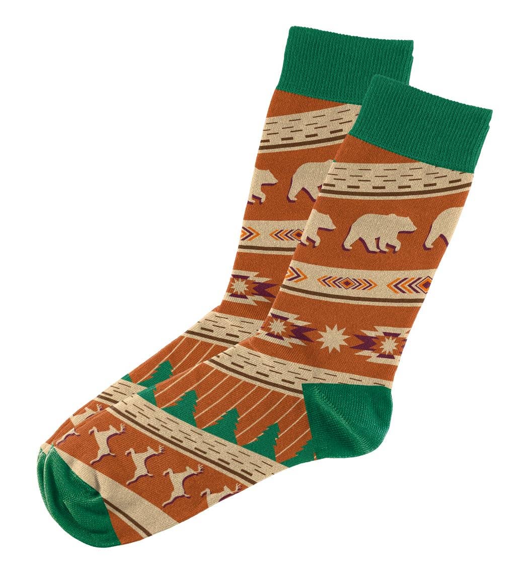Smithco Distributing – Meias com sola - Unissexo por atacado – Sillies Socks Outdoor - Meias Divertidas Novelty, Padrões Únicos21