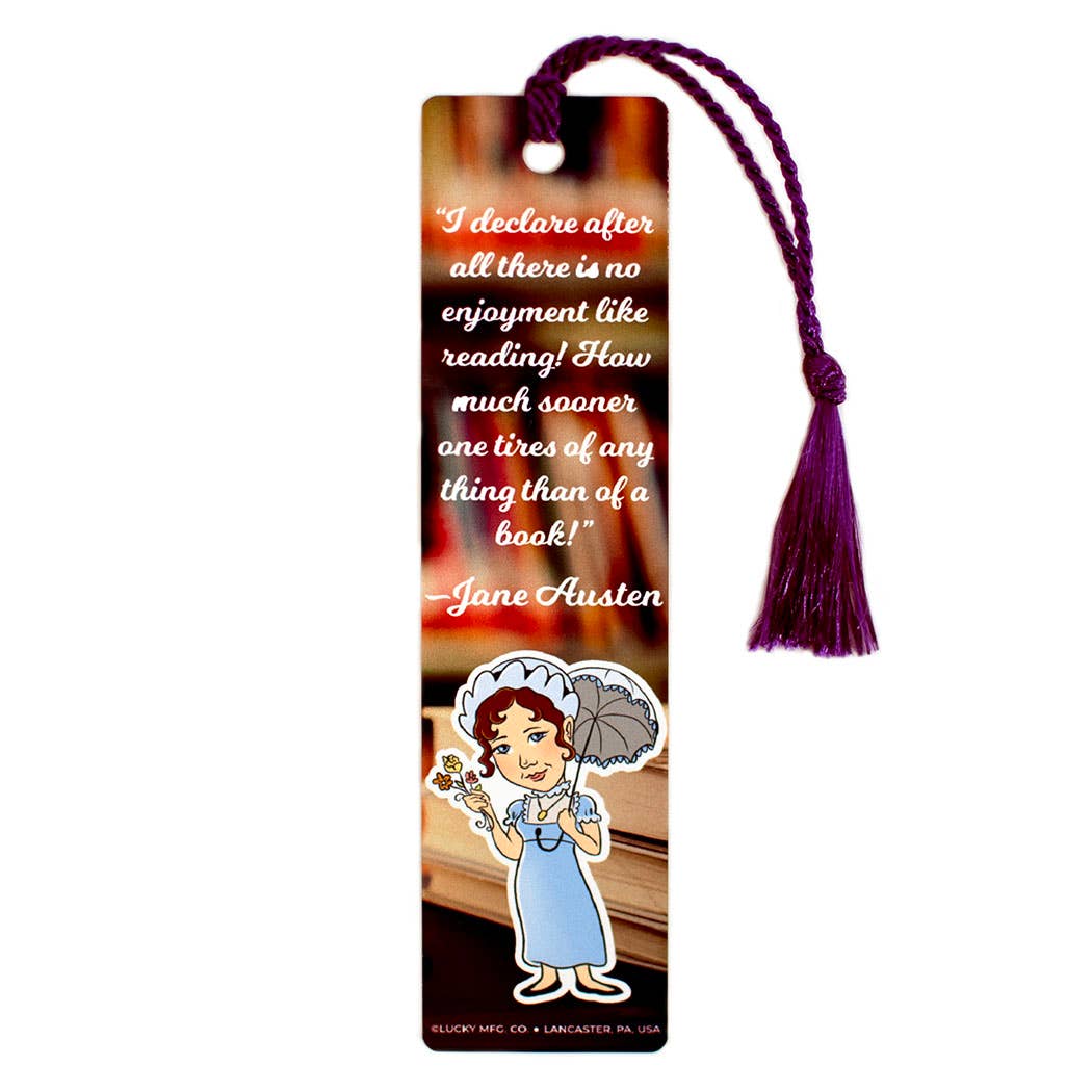 Lucky Mfg. Co. - Wholesale Bookmark - JANE AUSTIN BOOKMARK0