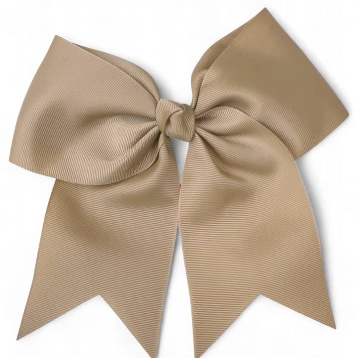 Kids Charm Online - Wholesale Hair Bow - Kids - 8" X 8" Cheer leader hair bows with alligator clip. 6pcs/$10.505