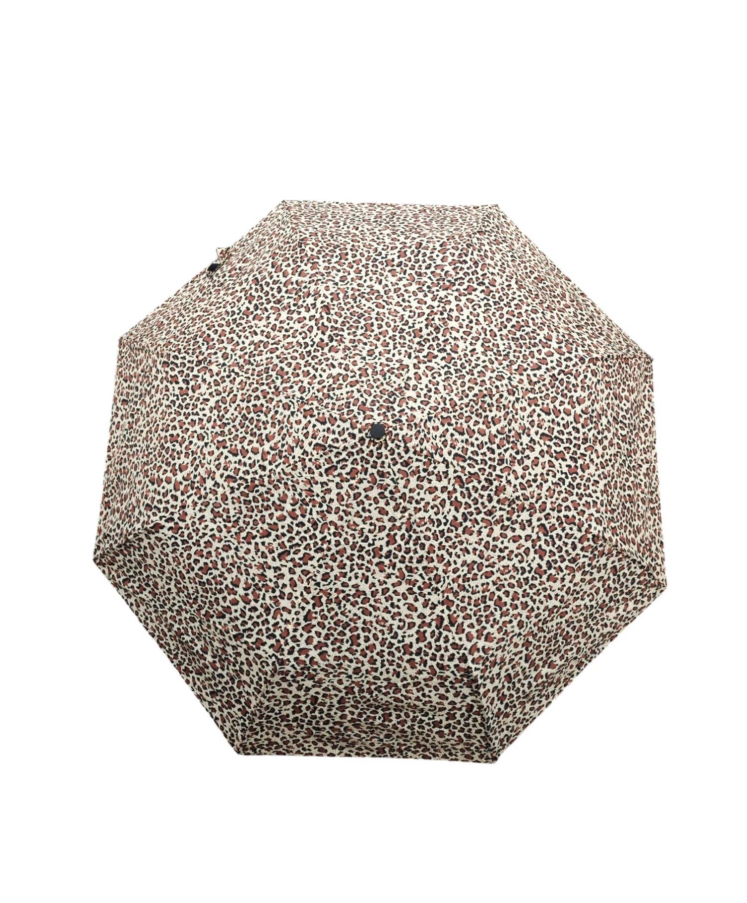 Superbia - Wholesale Umbrella - Women's - Lady Double Automatic Foldable Leopard Print Umbrella-55Q1086