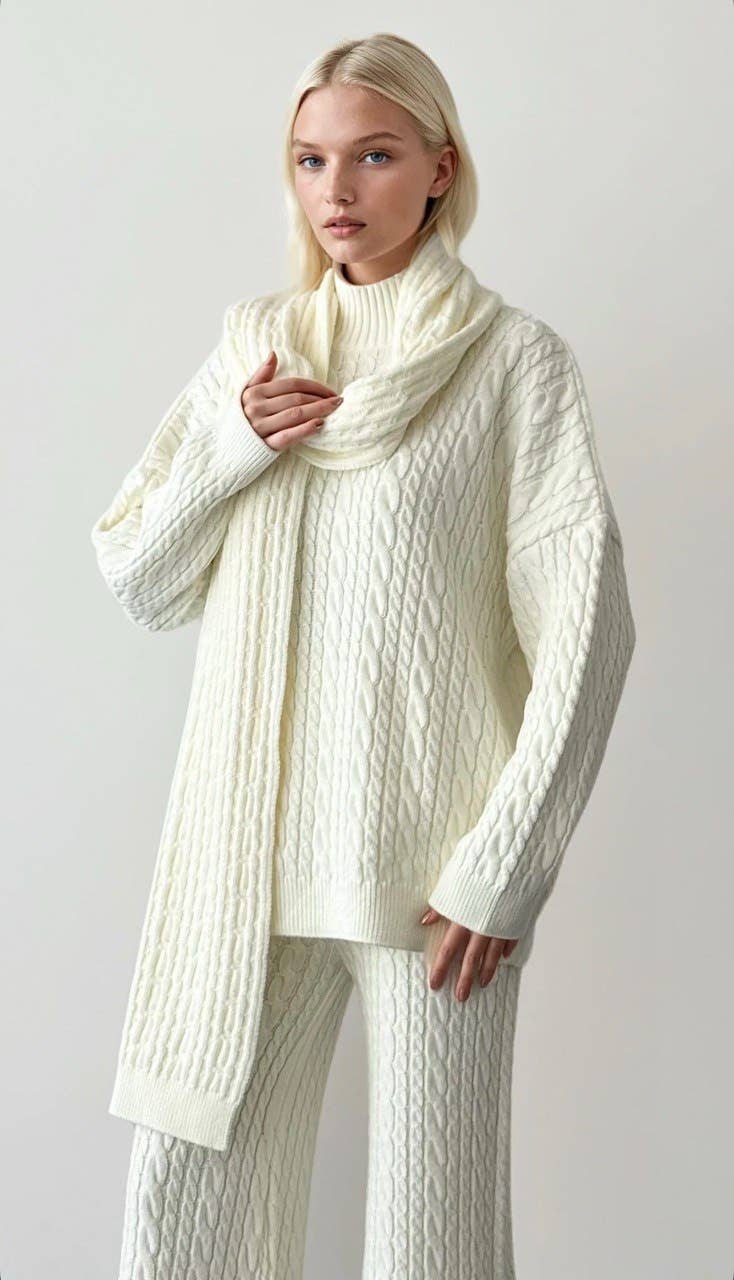 Anaz - Wholesale Lounge Set - Women's - Three-piece Set3