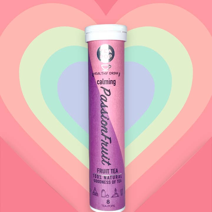 Northern Tea Company - Wholesale Health/detox tea - PassionFruit Tea-Pop, 100% Natural Crystallised Green Tea2