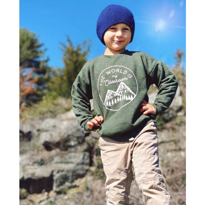 Le monde est ma classe Homeschool Wildschool Unschool pour la vente par Sew Vicious