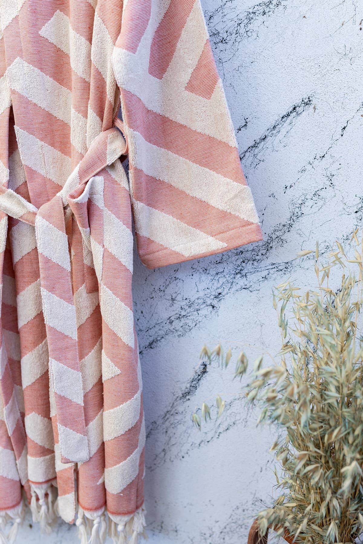 Kikoya - Wholesale Badjas - Uniseks - Kikoya lichtgewicht badjas met capuchon van Turks katoen, Raised Terry9