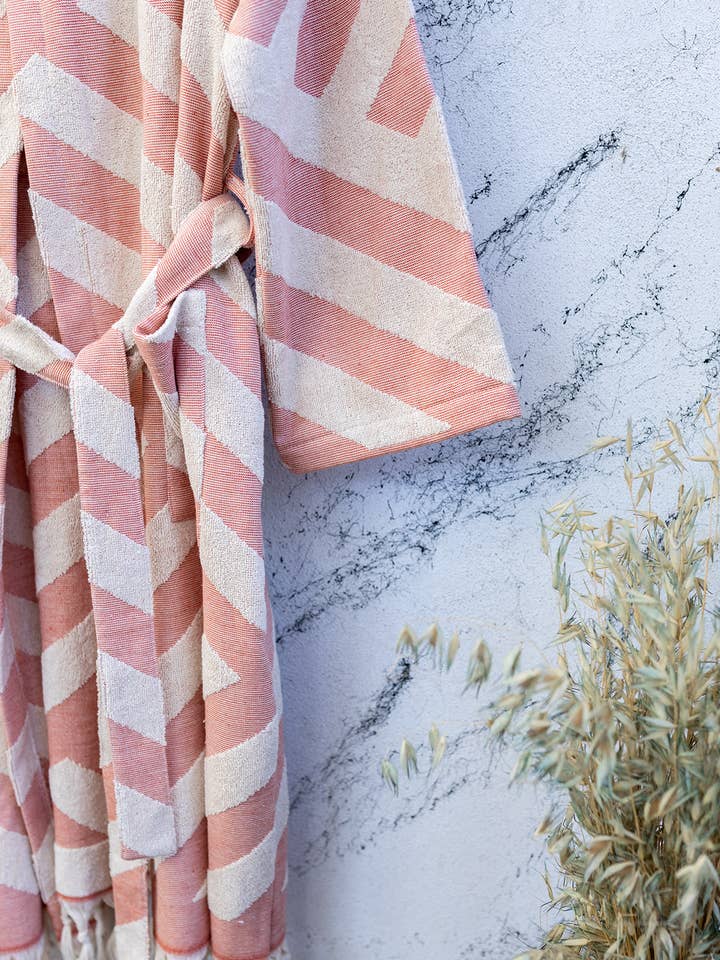 Kikoya - Wholesale Badjas - Uniseks - Kikoya lichtgewicht badjas met capuchon van Turks katoen, Raised Terry9