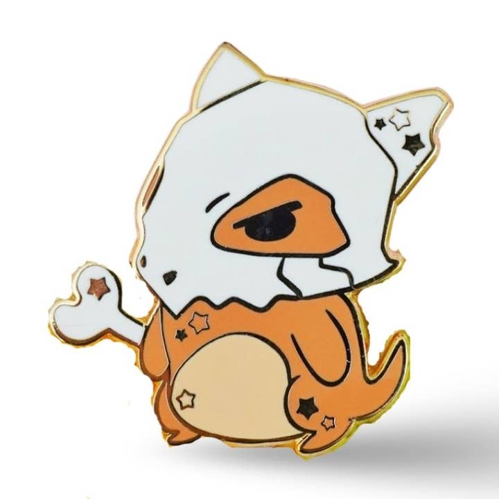 Cubone emaille pin voor wholesale door Naytendo
