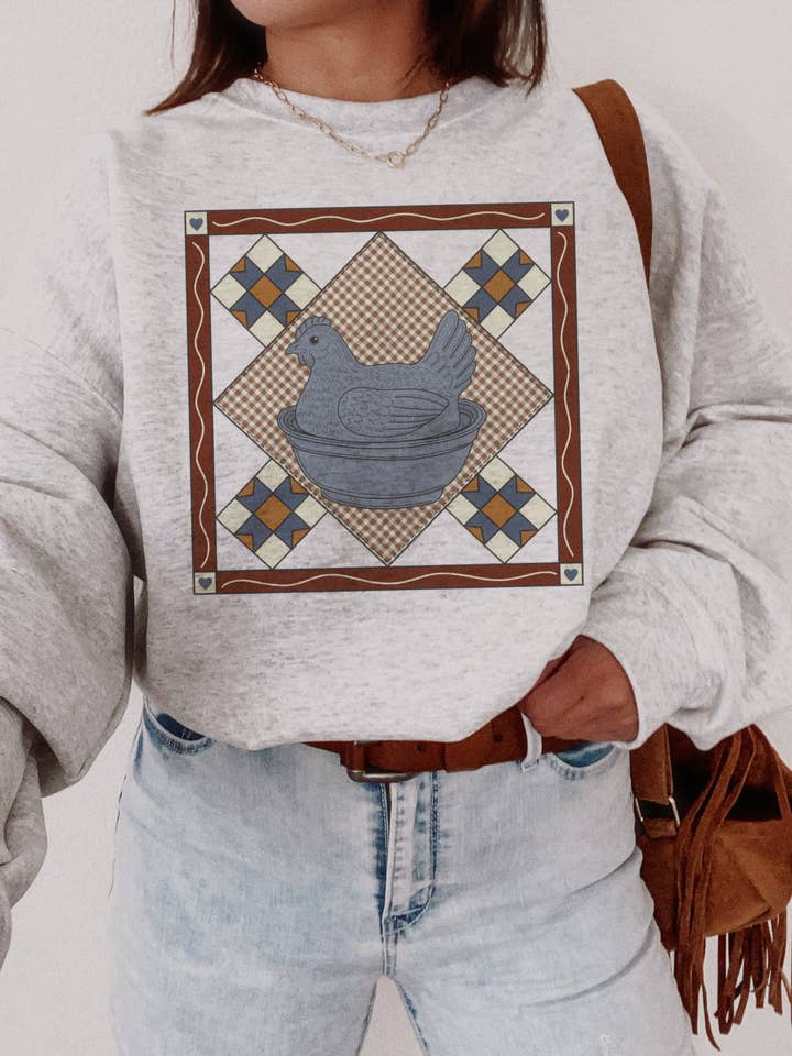 PATCHWORK PRAIRIE HEN for wholesale by The Walking A