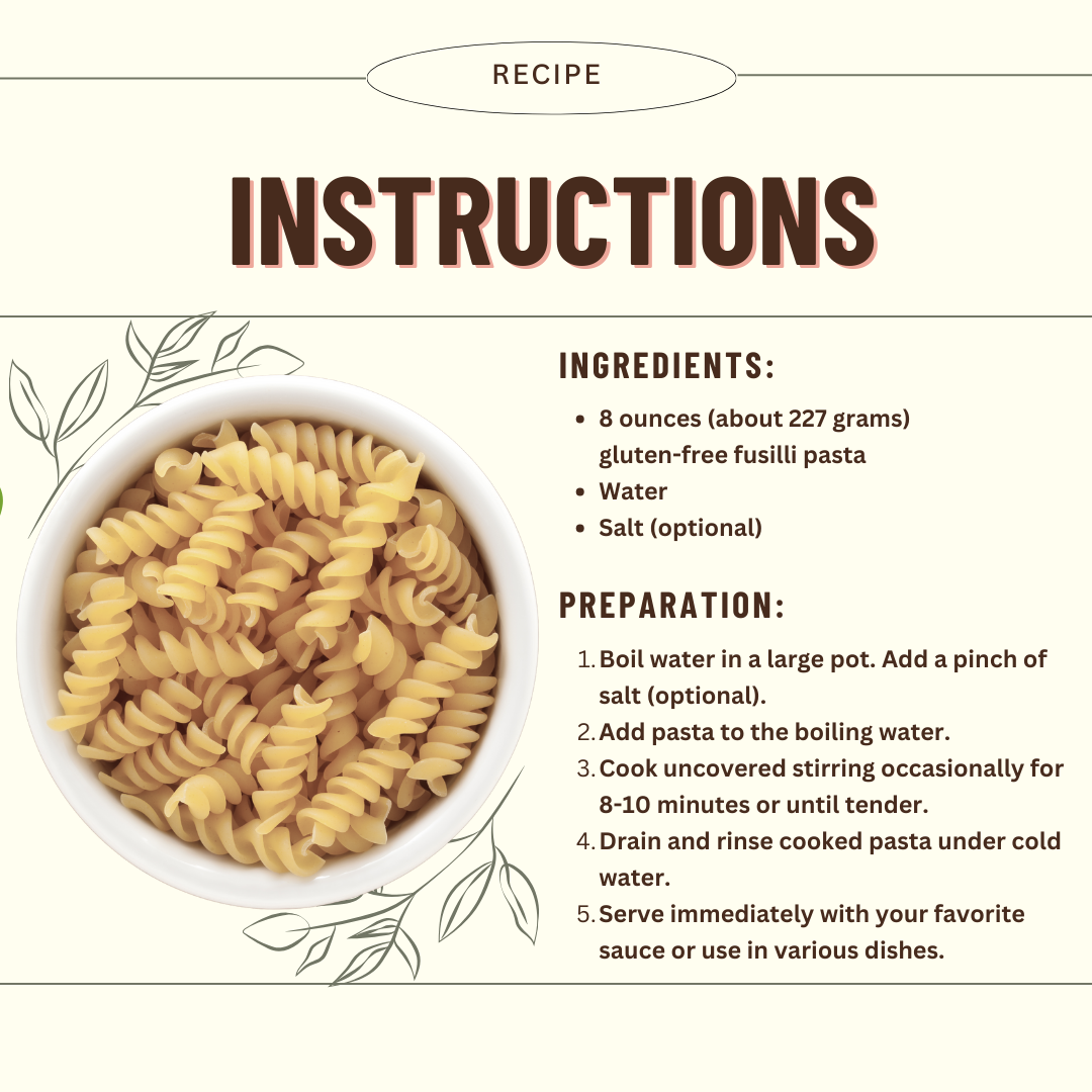 Mountain High Organics - Wholesale Pasta - Gluten Free Organic Quinoa Pasta, Fusilli - 1lb Bags4