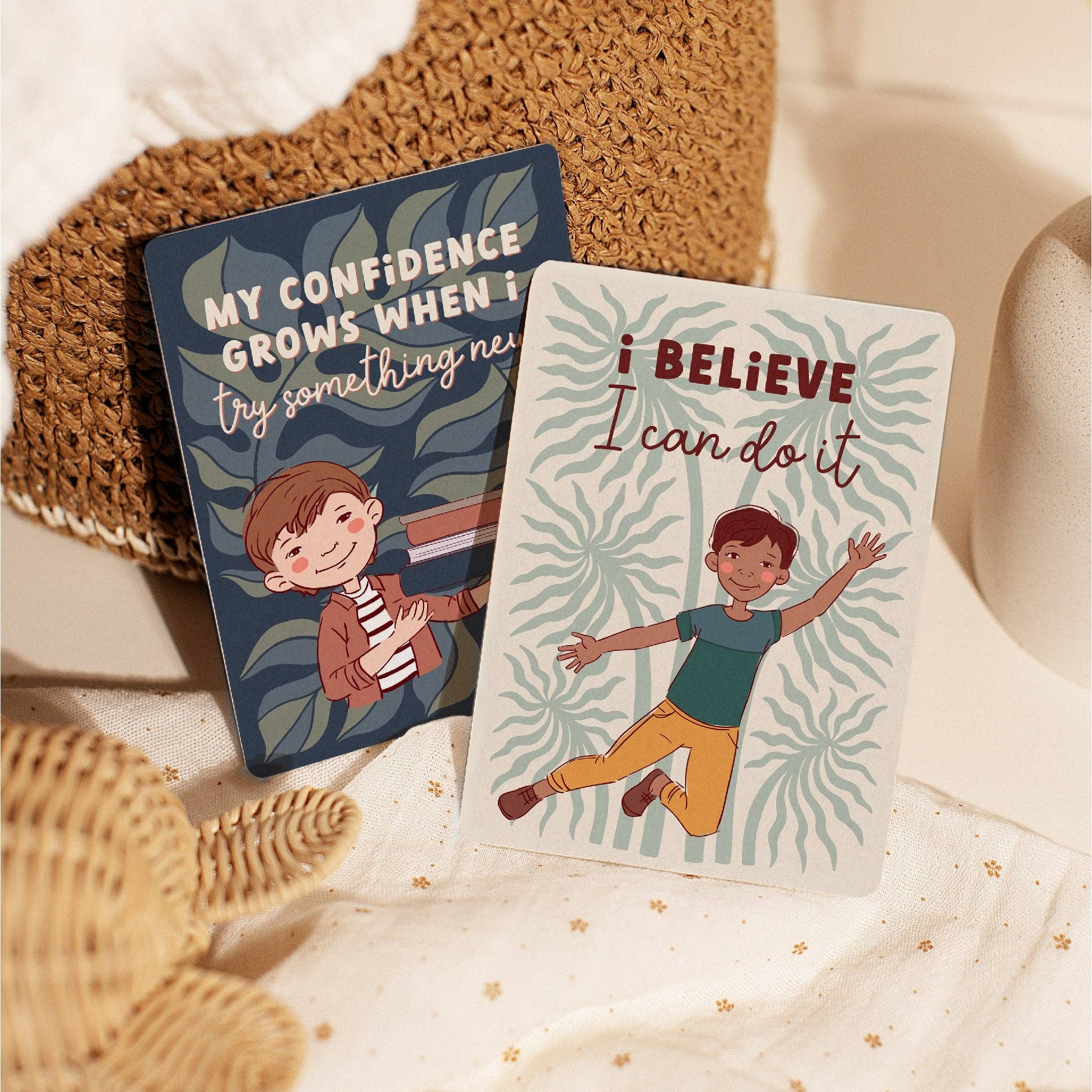 The Creative Sprout – wholesale Learning cards – Child & baby – Anxiety Affirmation Cards for Kids – Therapy Tools8