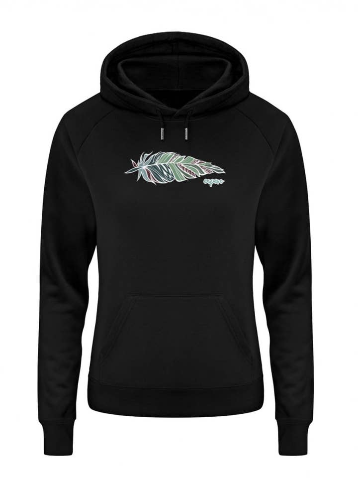 Exclusive: Women's Hoodie Life Fly Black for wholesale by espero