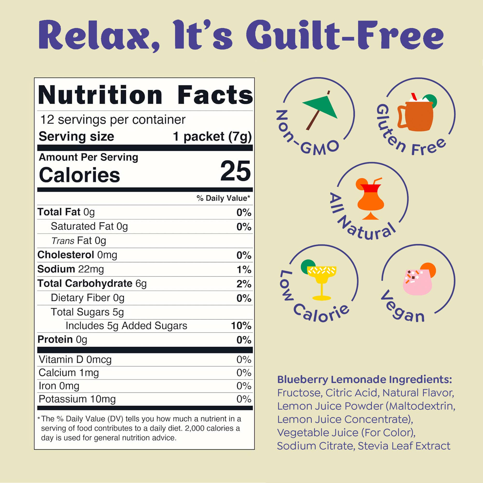 Craftmix - Wholesale Cocktail Mix/Syrup - Blueberry Lemonade & Cocktail Mixer - Single / Caddy Refill1