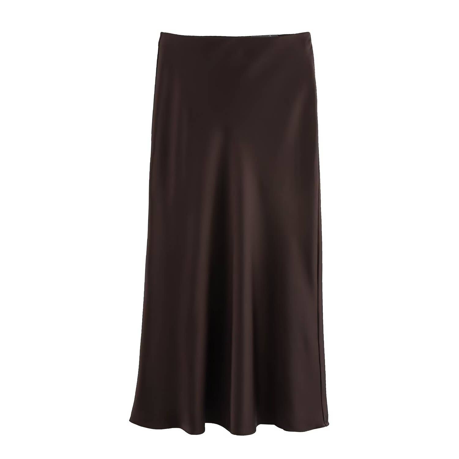 HIDDENBRAND - Wholesale Skirt - Women's - Office satin midi skirt 27 colors16