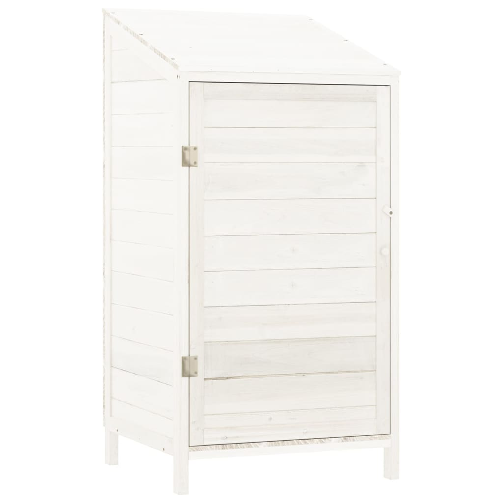 Greenwestons - Wholesale Outdoor Ornament/Decor - Green's Garden Shed White 21.7"x20.5"x44.1" Solid Wood Fir1