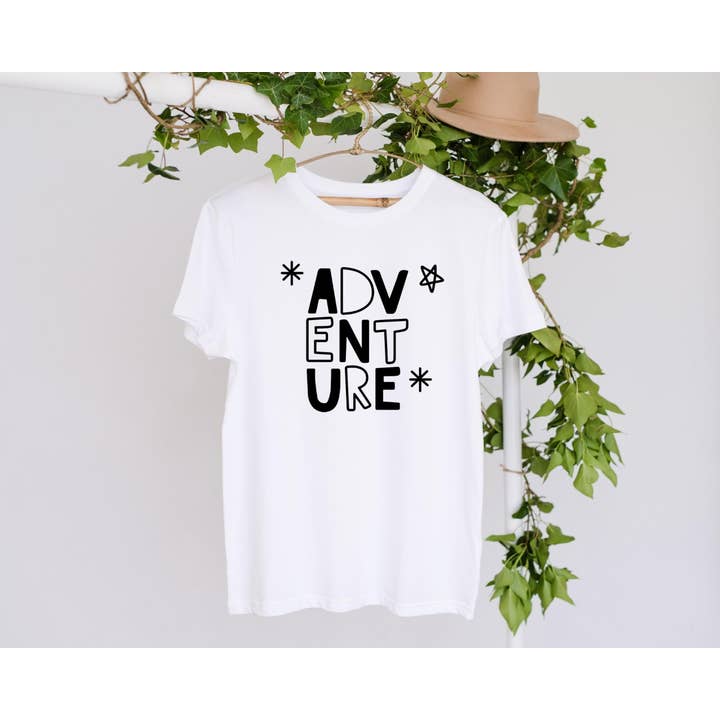 Adventure Tee for wholesale by Kiddin Around