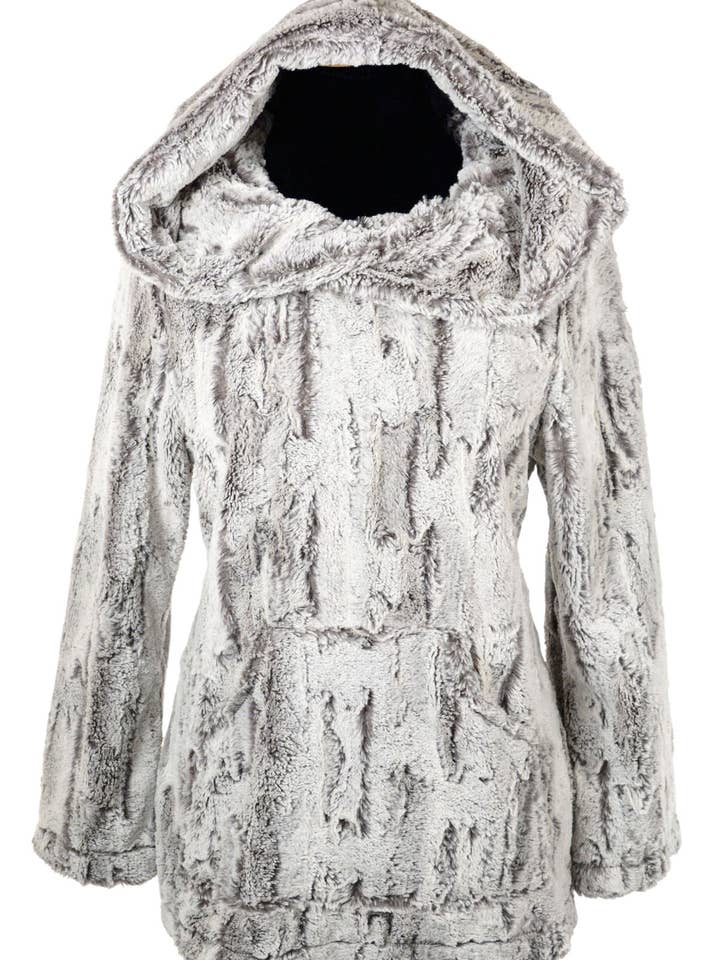 Hooded Lounger - Khaki Kunstfell (Nur Klein und Groß) für den Großhandel von PANDEMONIUM