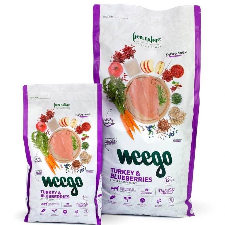 Weego - Wholesale Pet Food - Dog - Weego Dog Food Turkey & Blueberries
