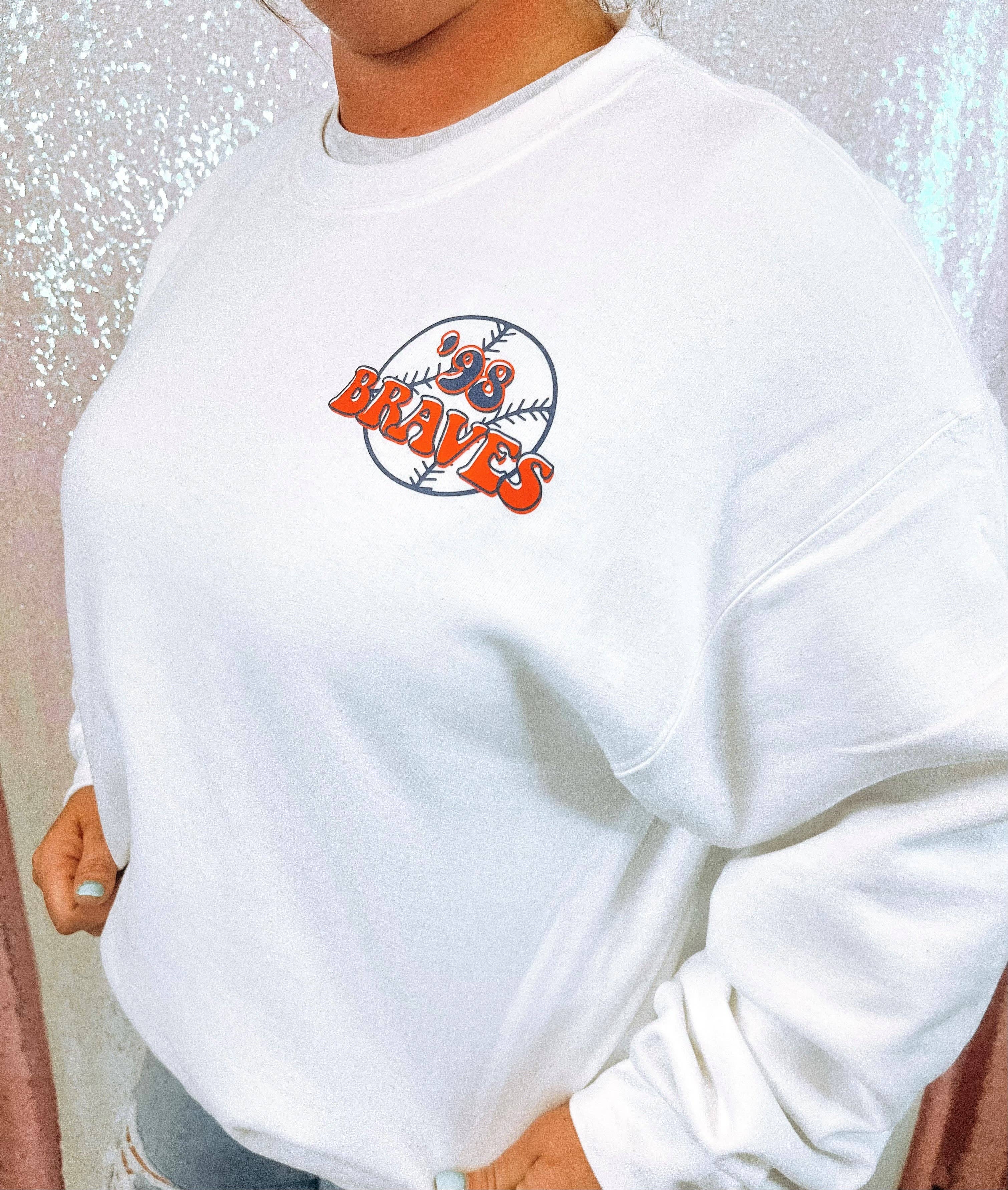 ZZ Threadz - Wholesale Graphic Sweatshirt - Women's - We Would be the 98 Braves Sweatshirt1