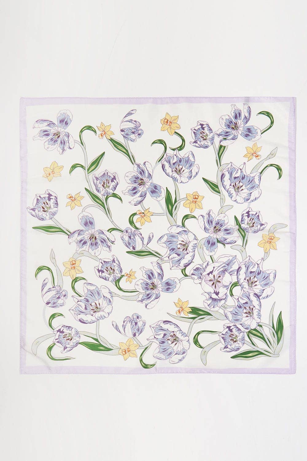 MiMi Wholesale - Wholesale Bandana - Women's - BS0114 Floral Print Bandana1