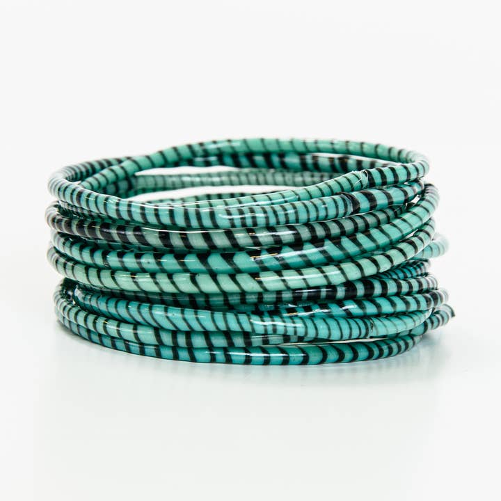 Beach Bangles - Stormy Turquoise and other Purchase Wholesale tassen und becher. Free Returns & Net 60 Terms on Faire trending on Faire.