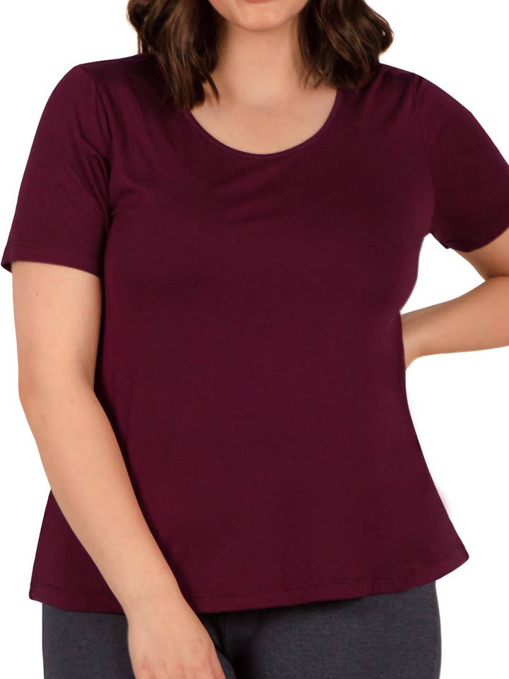 B Free AUSTRALIA - Wholesale T-shirt – women's - Bamboo A-Line Tshirt6