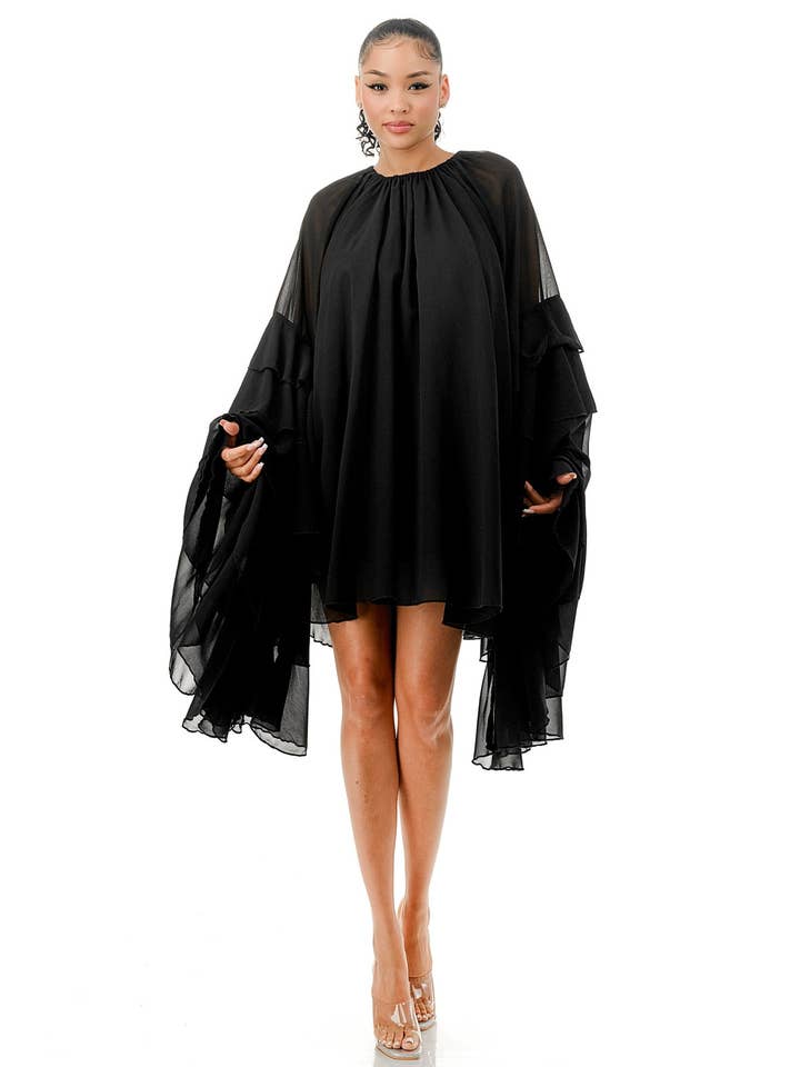 Sheer Cocktail Dress for wholesale by FashionShowcase