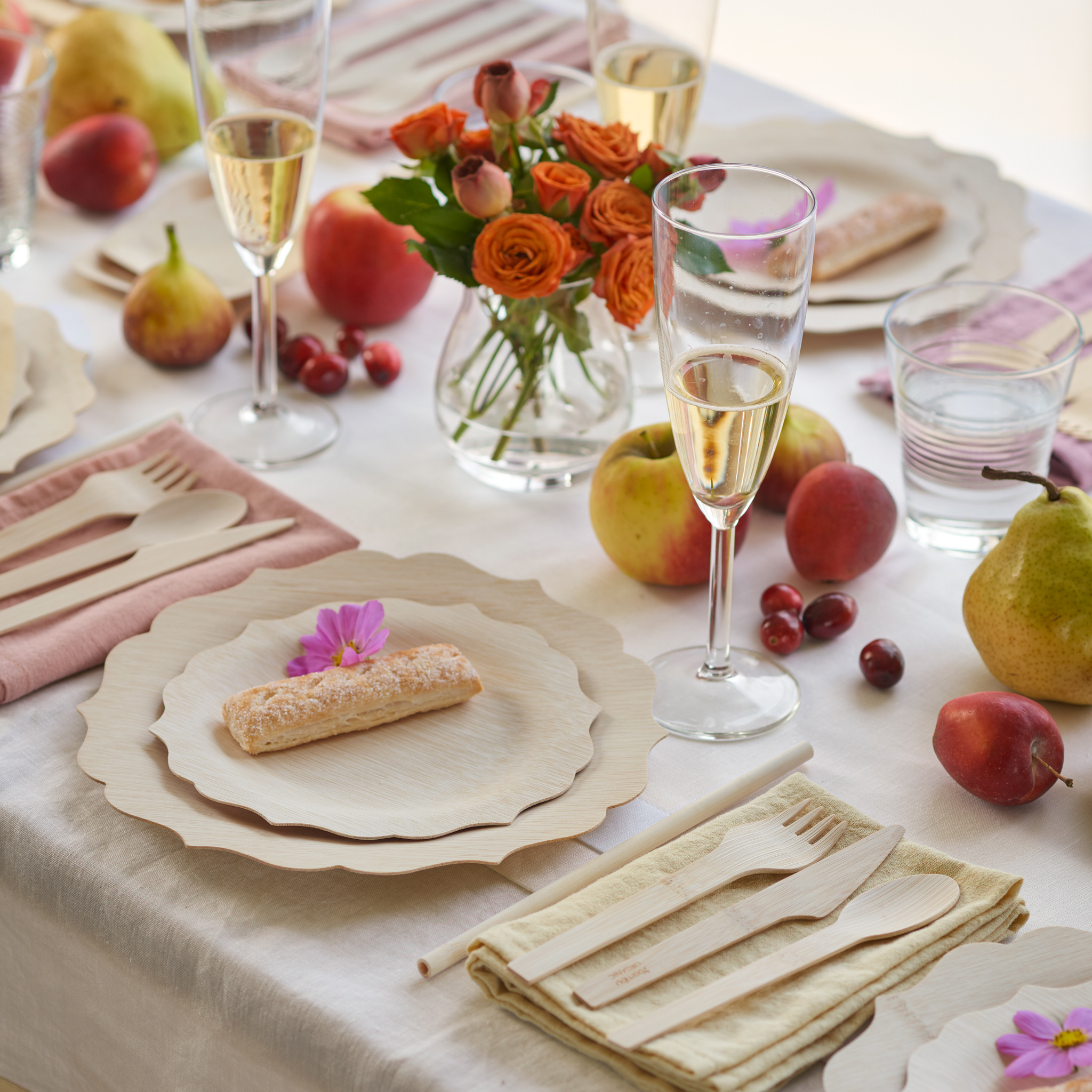 bambu® - Venta al por mayor Platos desechables - Platos desechables de bambú elegantes7