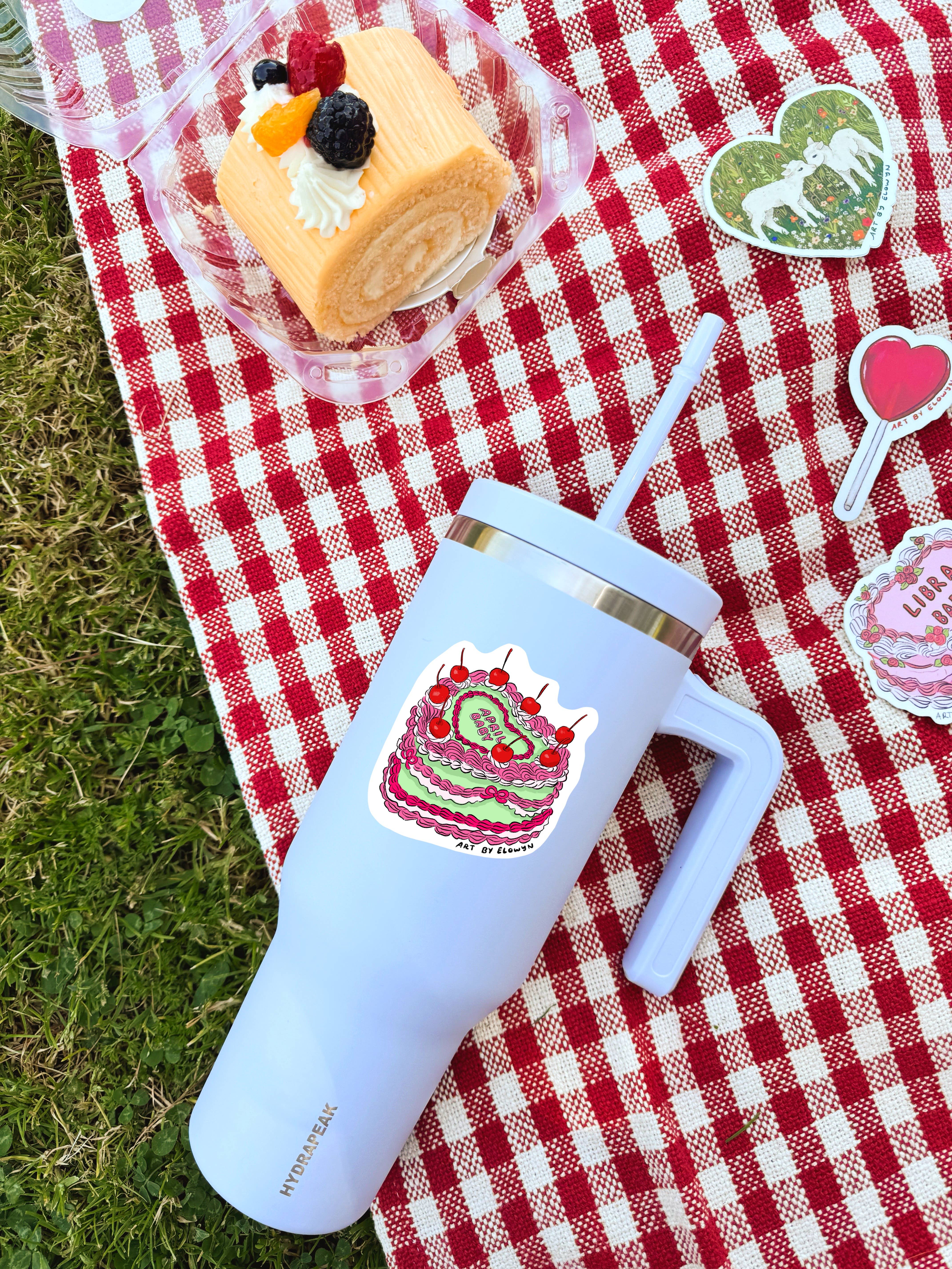 Art By Elowyn – Großhandel Aufkleber – Kuchen für den Geburtsmonat8